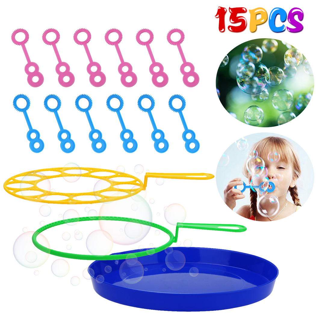B bangcool big bubble wands set with bubble maker tray and giant wands